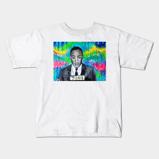 Dr. King Kids T-Shirt by JJ Barrows 